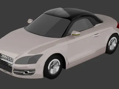 Audi TT printable 3D print model