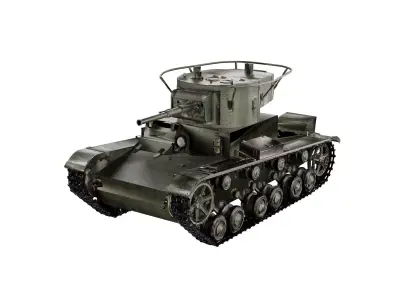 Soviet Tank 3D model