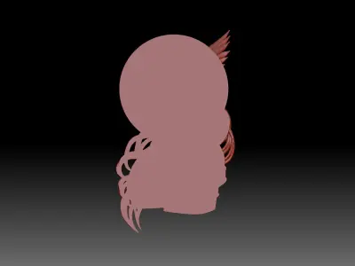  Viking Woman 3D print model