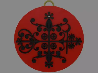 Papa Legba 1 Voodoo Symbol 3D model