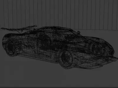 3D Model games car  Low-poly 3D model
