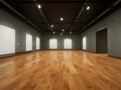 Art Gallery 002 UE4 3D model