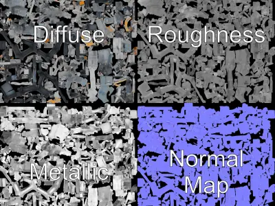 Industrial Machinery Model Pack for Realistic Production Rend... Low-poly 3D model