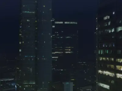 night city Free 3D model