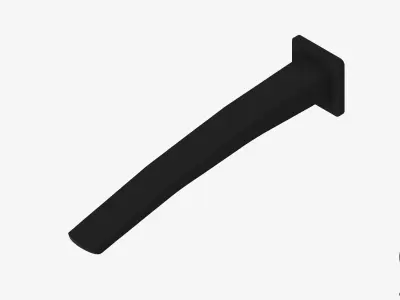Wall Spout - Luxury - Rapid - Bath - 280 Low-poly 3D model