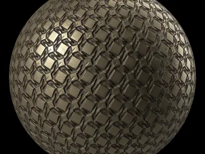 Metal Materials 57- Metal panels By Painting - Pbr 4k Seamless Texture