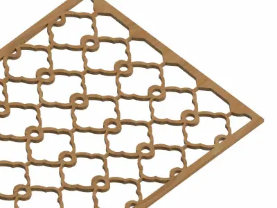 Decorative panel STL 3D model 30