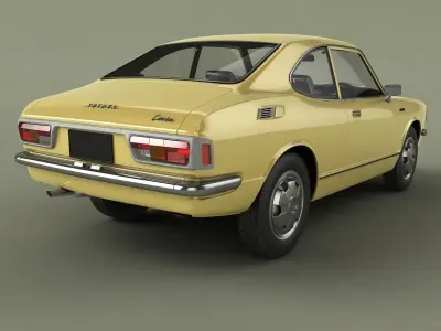 Toyota Corolla Coupe E20 3D model