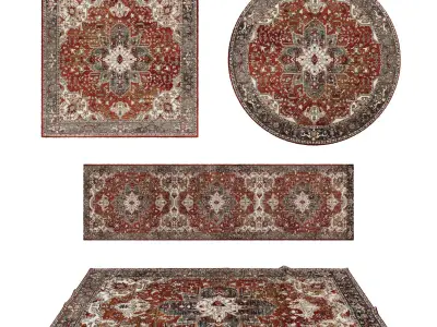Rugs No 536 Low-poly 3D model