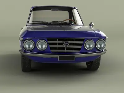 Lancia Fulvia Coupe 3D model