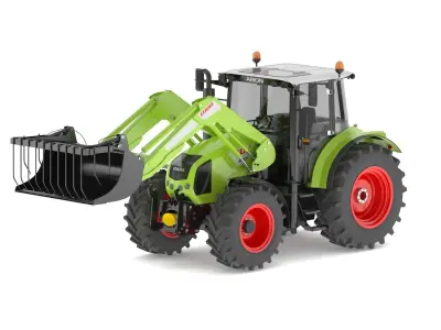 Claas Arion 400 Tractor Version 2010 3D model