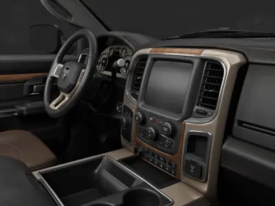 Dodge RAM 2500 Laramie - Complete Model 3D model