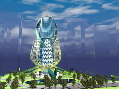 Building Conceptual design 3D model