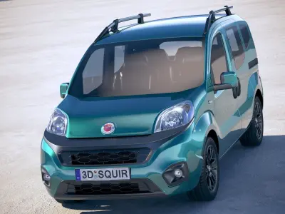 Fiat Qubo 2017 3D model