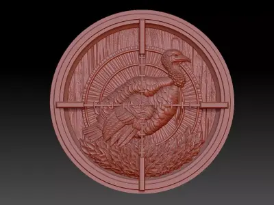 gobbler 3D print model