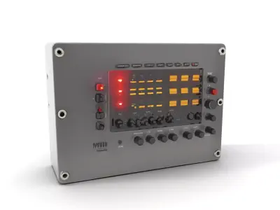 MKIII Audio Controller model pack with detailed interface Low-poly 3D model