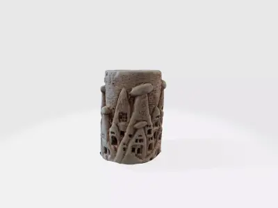 Cappadocia pencil box 3D print model