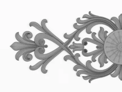 Trim Ornament 03 3D model