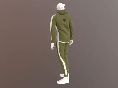 Mens sports suit 3D model