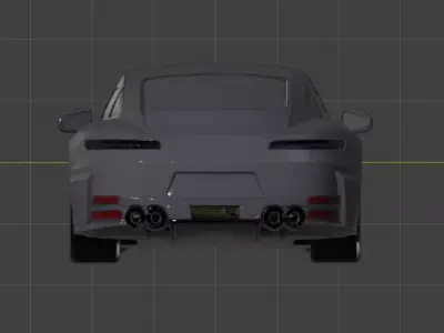 Porshe 911 3d Model 3D model