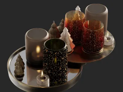 CHRISTMAS DECORATION 02 3D model