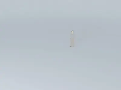 Logo stick in air Free 3D model
