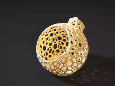 Christmas Ball 4 3D print model