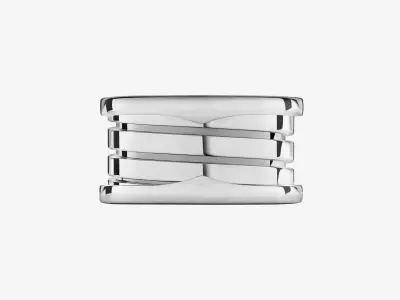BULGARI - B ZERO 1 - RING - FOUR BAND VERSION 3D print model