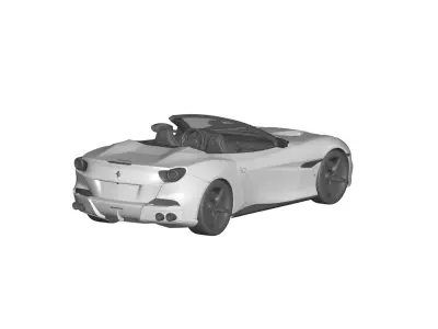 ferrari portofino  3D model