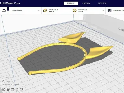 Fox Tiara  Free 3D print model