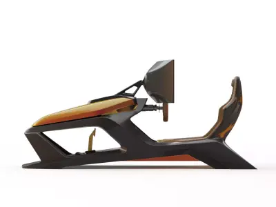 Racing Game Simulator Levitty 3D model