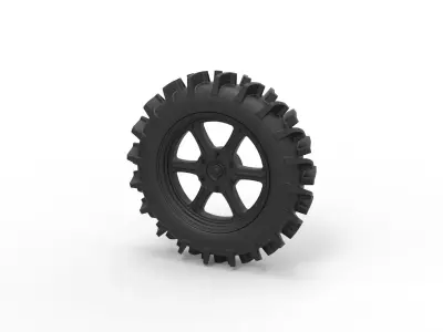 Offroad wheel 20 3D print model