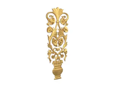Classic decor ornament 156 3D model