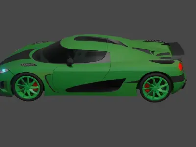 Koenigsegg Jesco 3D model