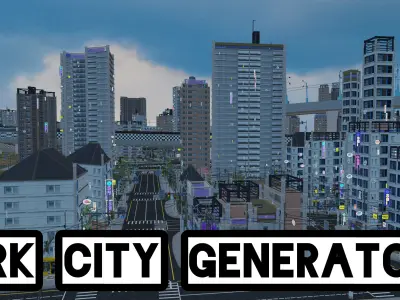RK City Generator 3D model