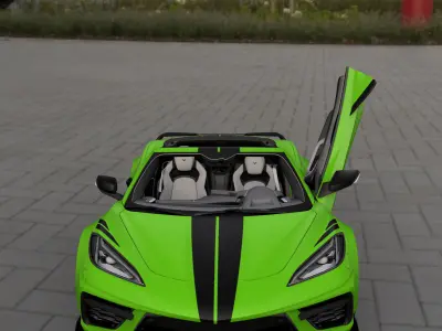 LEXUS RC F  V8 sport 3D model
