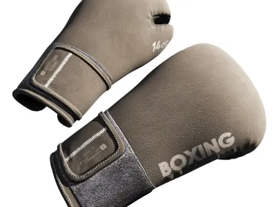 Boxing gloves 3D model