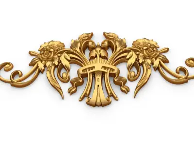 Classic decor ornament 33 3D print model