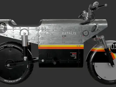 KATALIS EV500 Electric Bike Low-poly 3D model