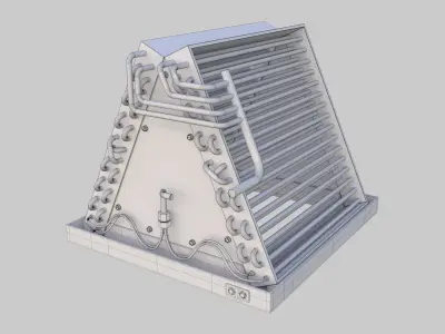 Evaporator 3D model