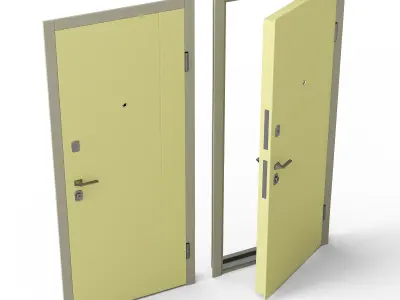 Korbin Door 3D model