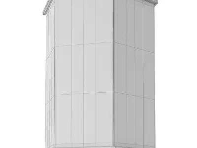 Chahan Gallery Large Hexagonal lantern 3D model