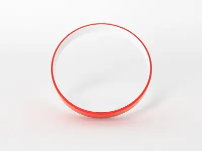 Wristband orange ring 3D model