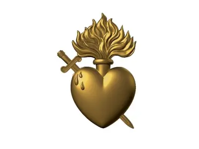 Heart 02 3D print model