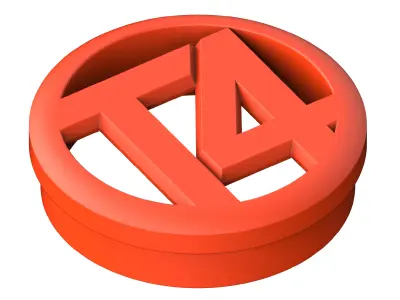 VW T4 Front Badge 3D print model