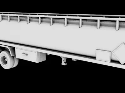 TANK TRUCK  3D print model