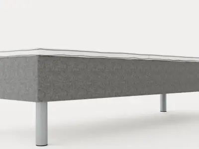 Bella Ramsang 70x200 Dark Gray Low-poly 3D model