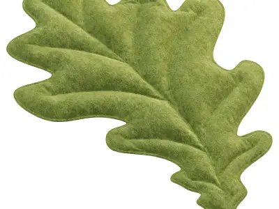 Carpet Leaf Low-poly 3D model