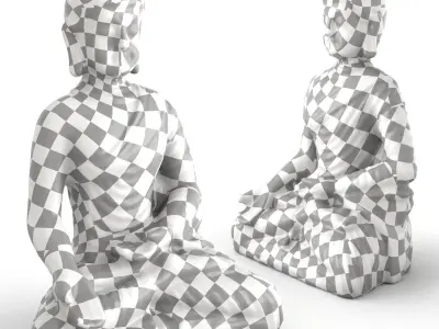 Buddha figurine 3D model