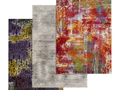 Rug Set 506 3D model